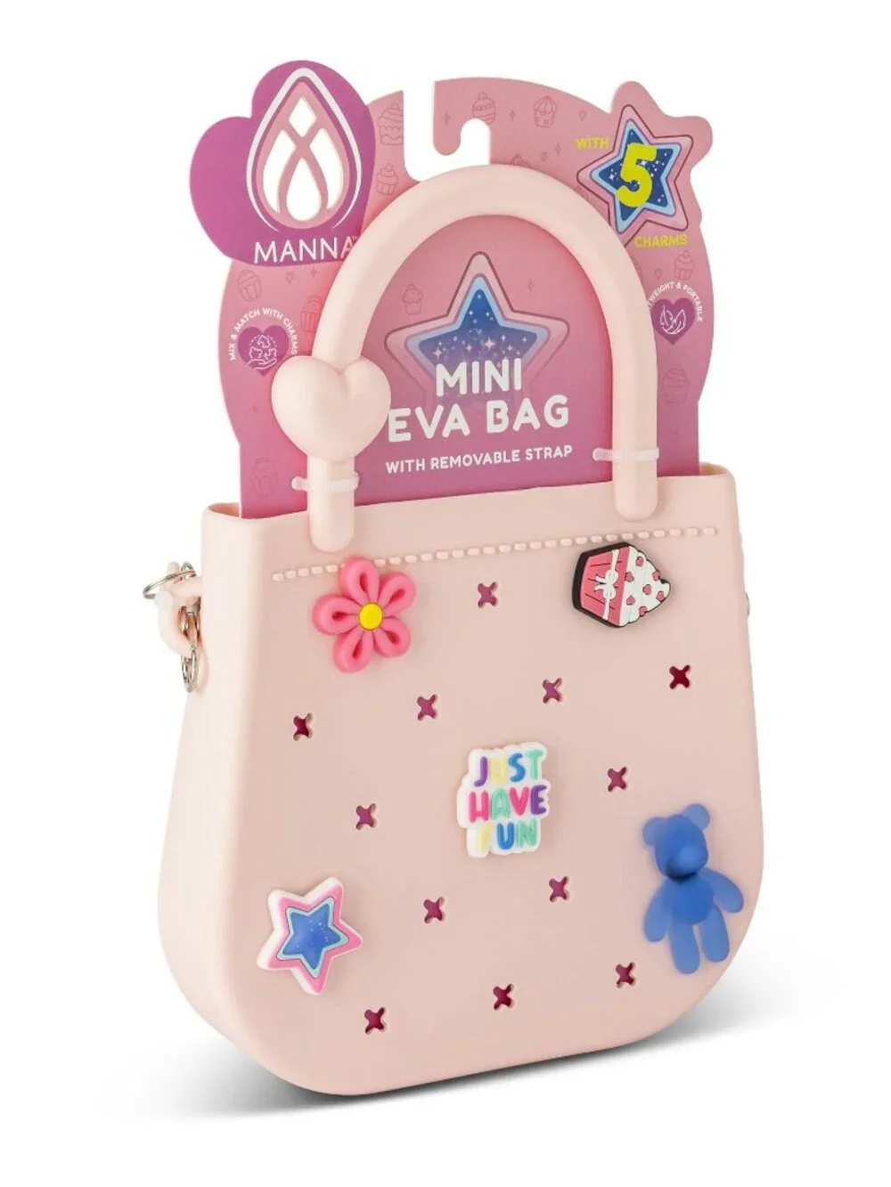 Mini Round EVA Charm Crossbody Bag